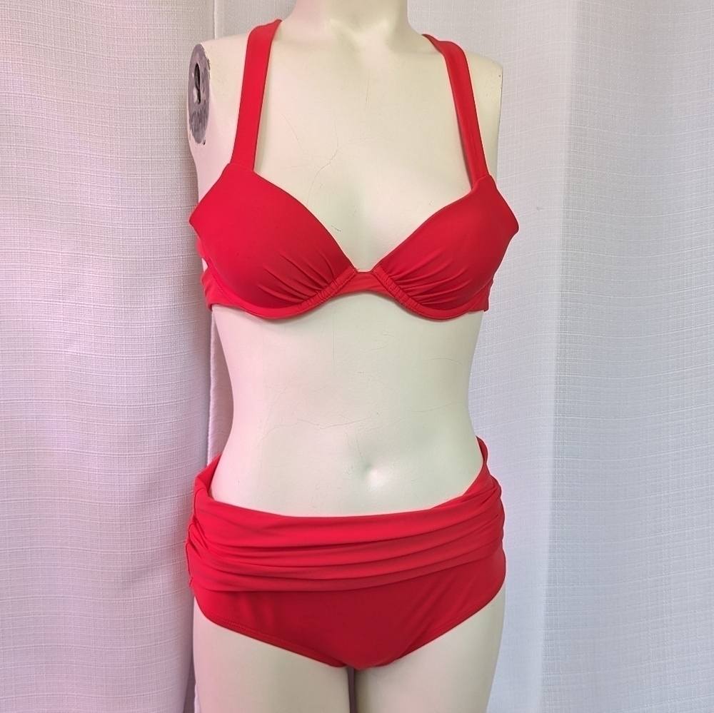 Aerie Convertible Bottom Bikini (M) and‎ Push Up Top (34B)